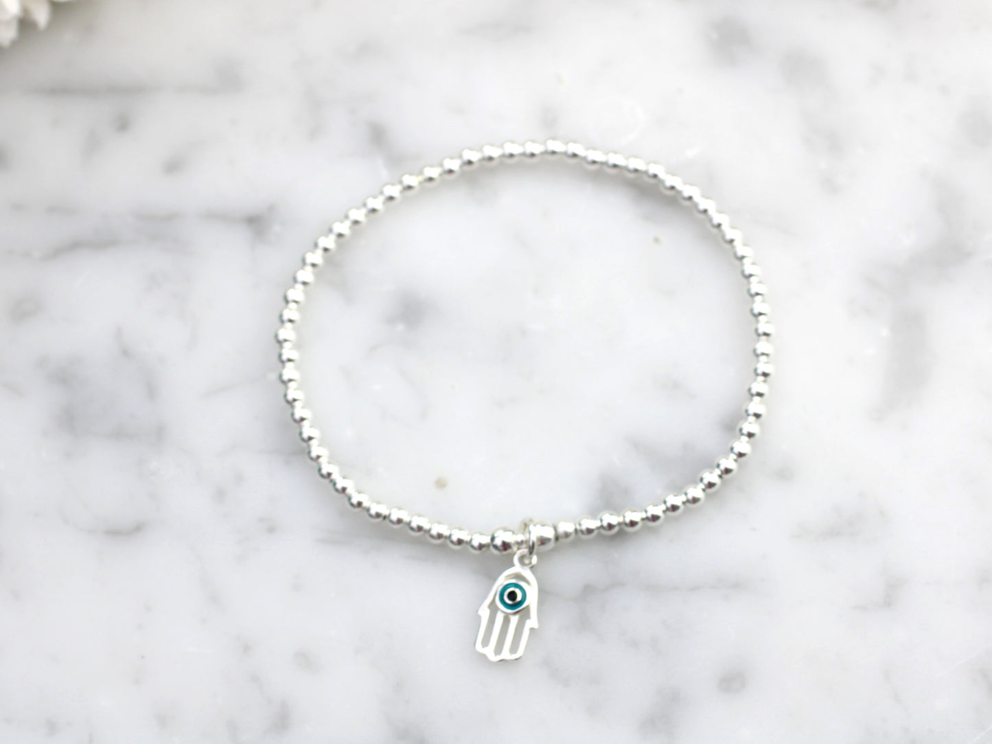 Hamsa charm bracelet.