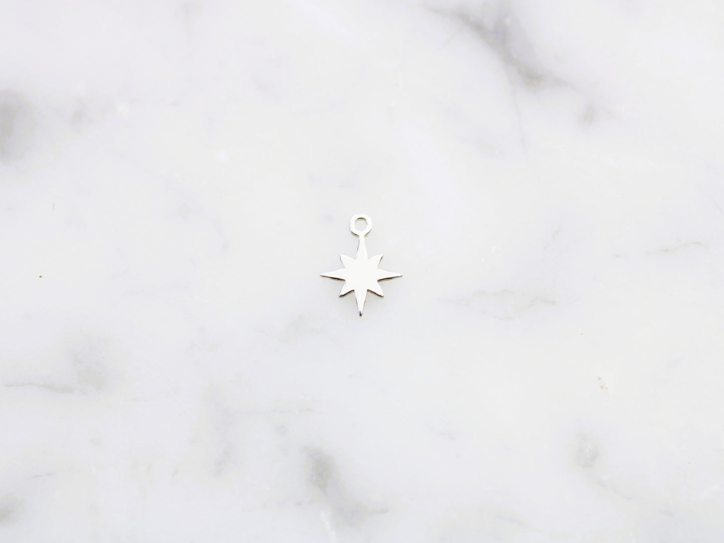 Personalised star charm.