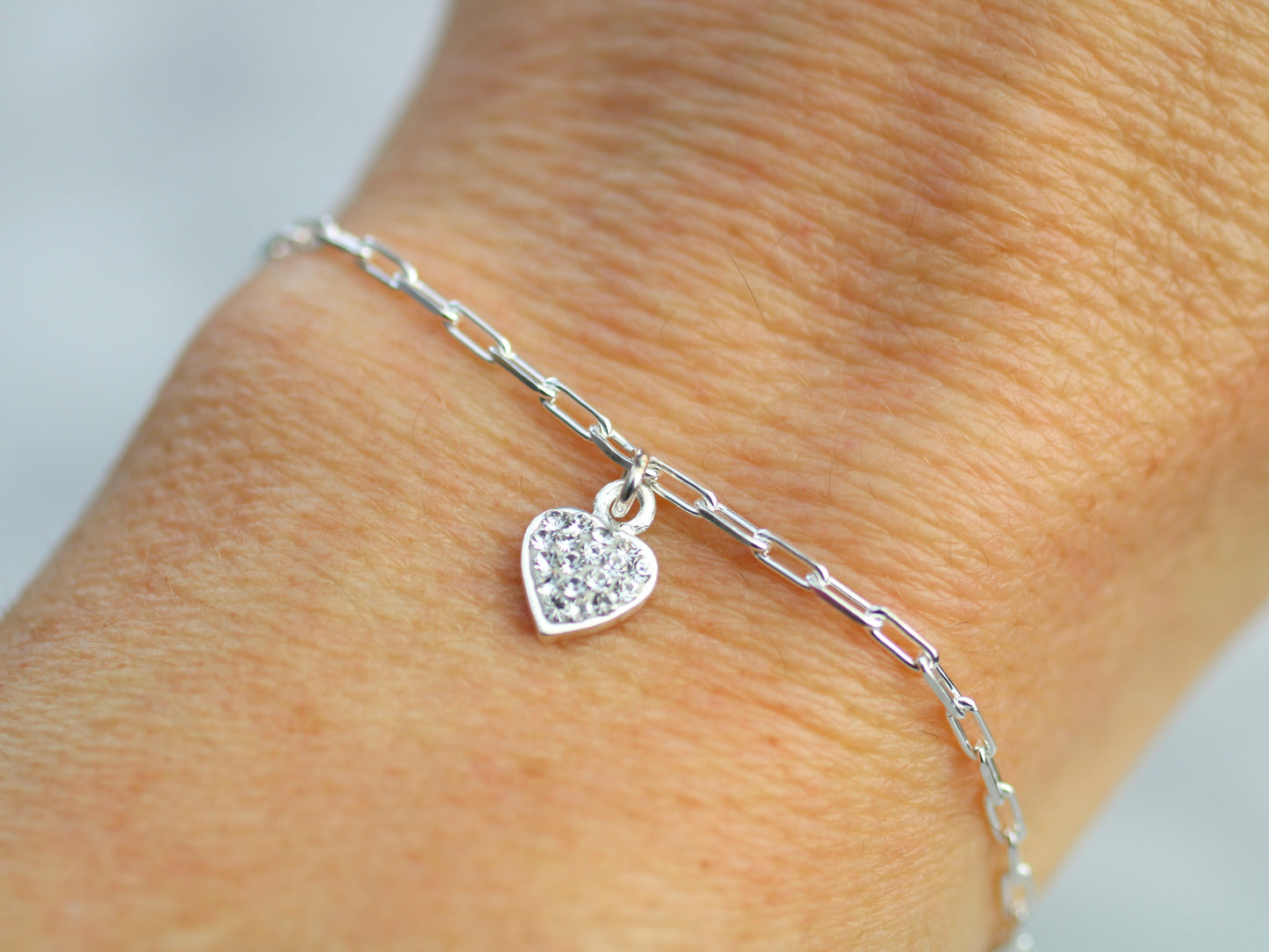 Happy anniversary bracelet.