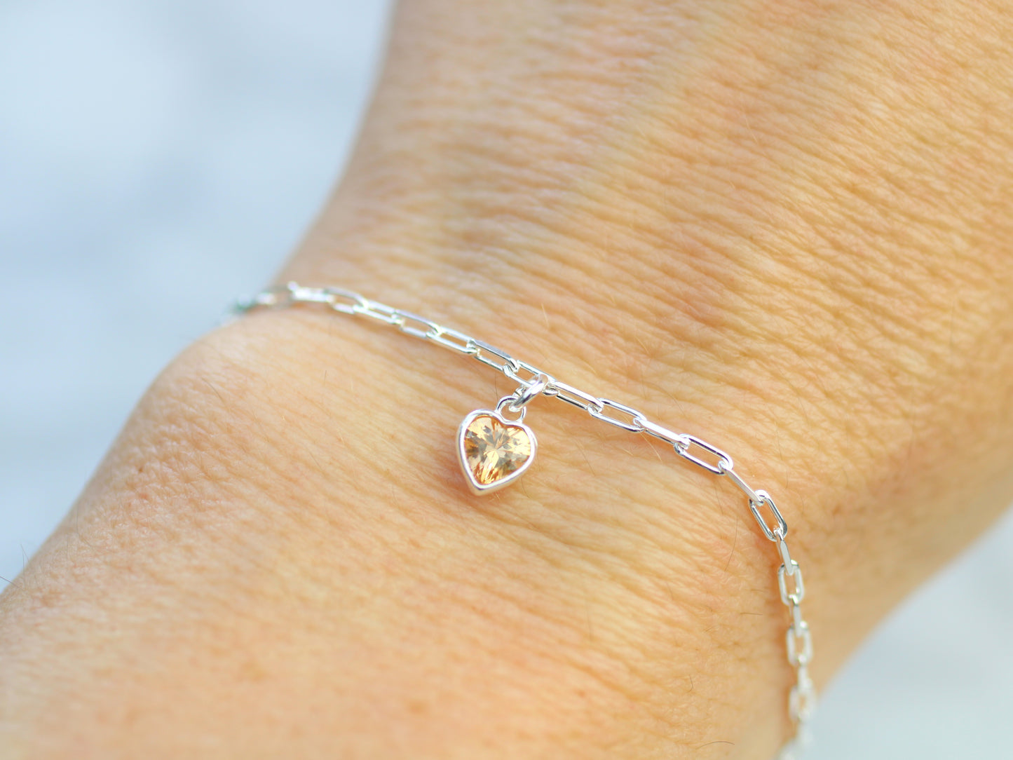 Happy November birthday bracelet.