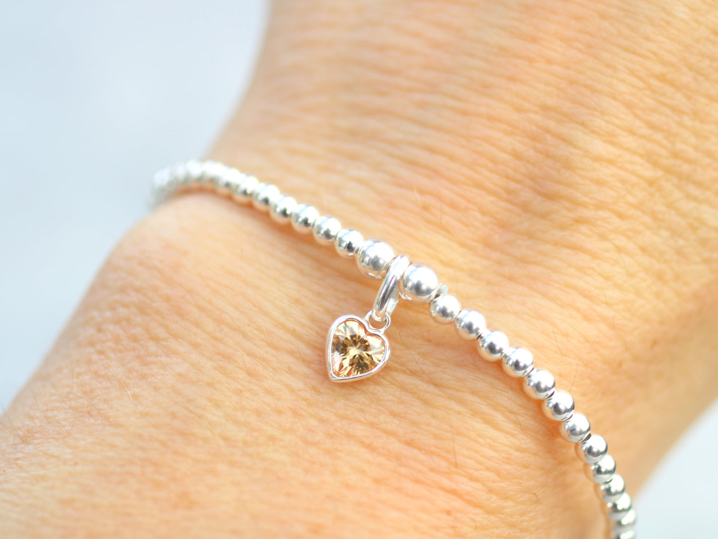 Happy November birthday bracelet.