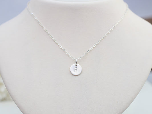 childrens initial necklace