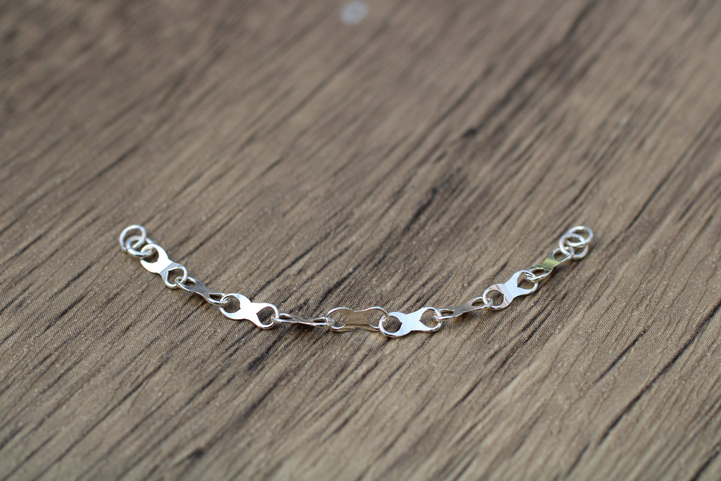 Sterling Silver Infinity Earring Chain