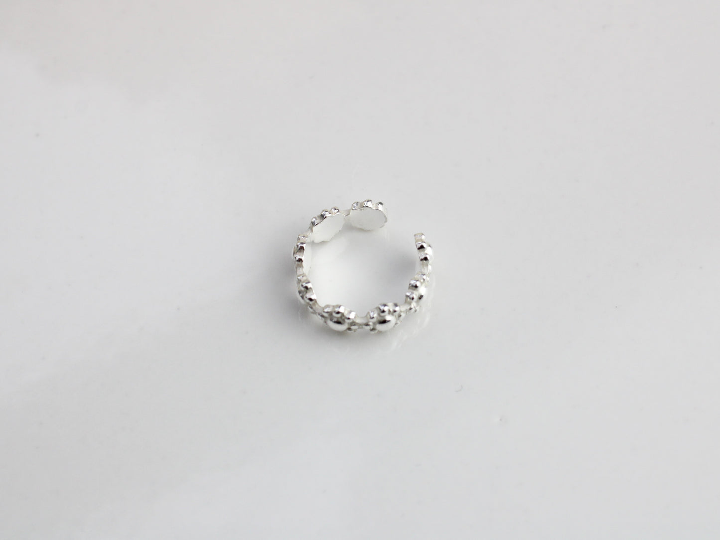 Flower ear cuff . Ready to ship.