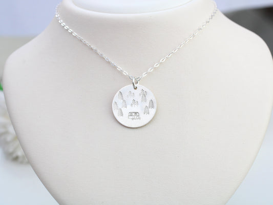 forest camping necklace
