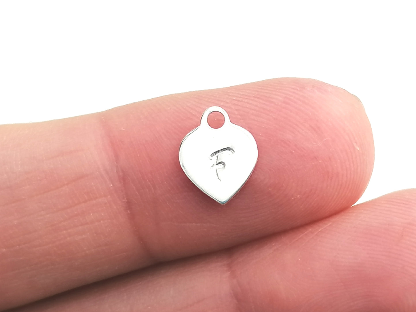 Chocolate molecule necklace in sterling silver. Can be personalised.