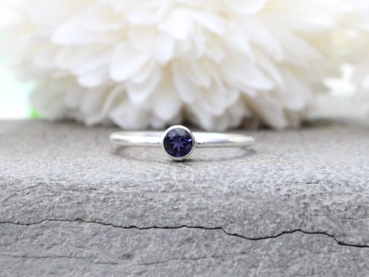 iolite ring