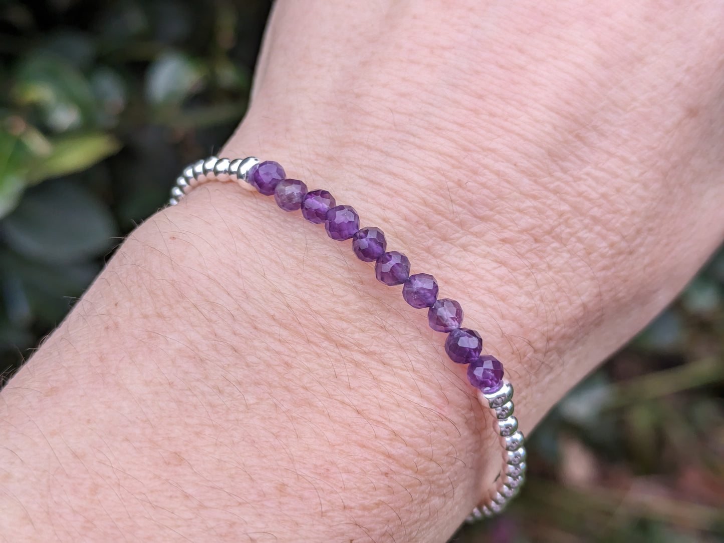 Amethyst bracelet. Ready to ship