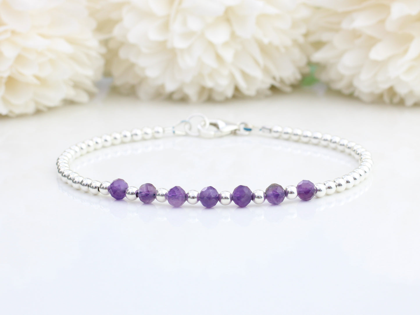 30th, 40th, 50th, 60th, 70th, 80th, 90th milestone bracelet.