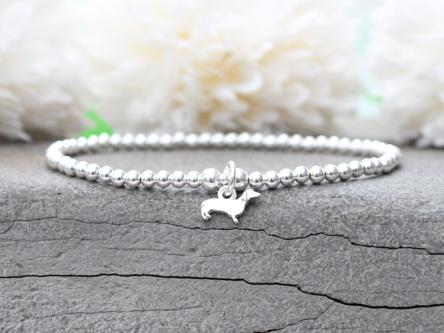 Dachshund charm bracelet.