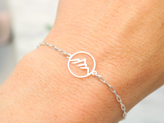 adjustable mountain bracelet