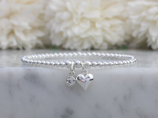 april birthstone bracelet