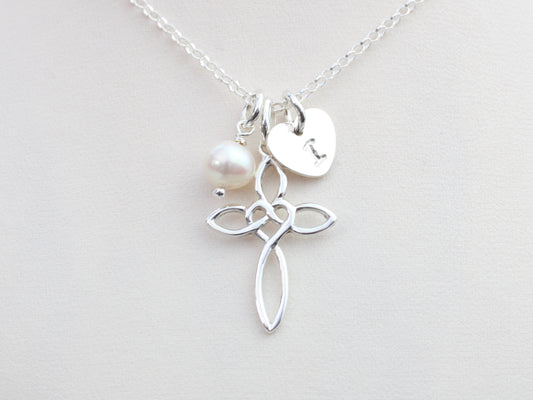 childrens cross necklace