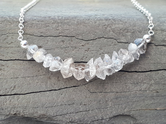 herkimer diadmon necklace