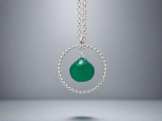 may birthstone necklace