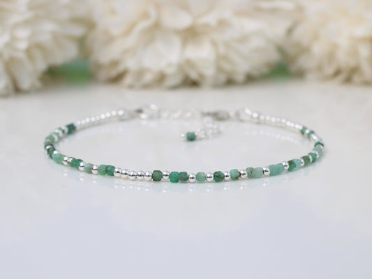 may birthstone i love you morse code bracelet