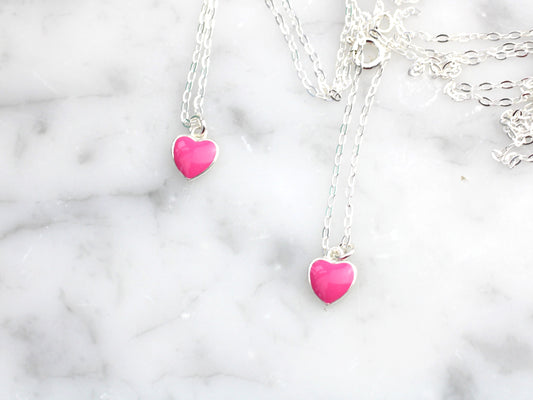 mother and daughter necklace