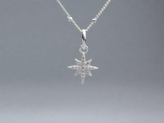 north star pendant necklace