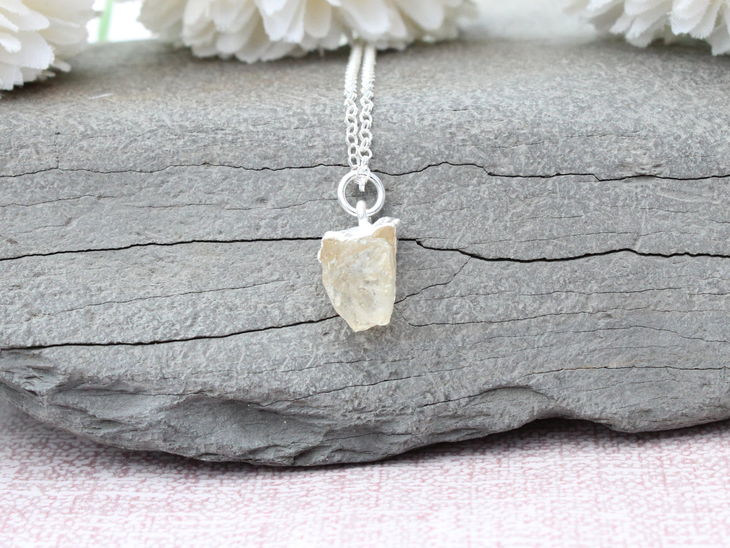 november birthstone necklace
