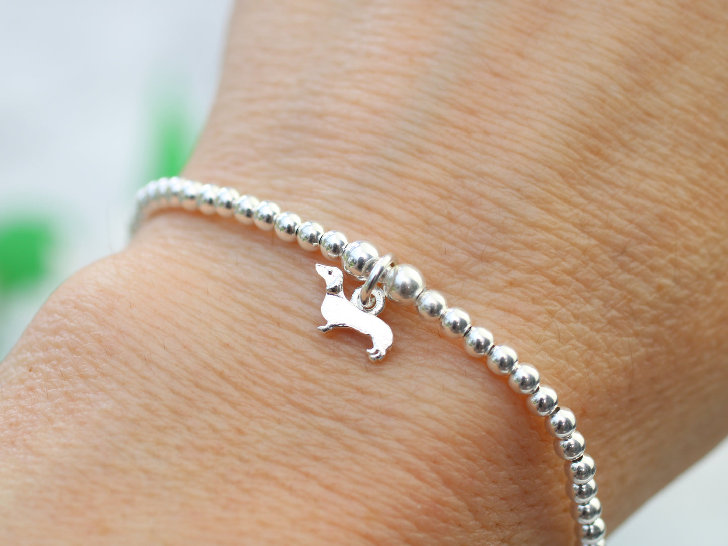 sausage dog bracelet