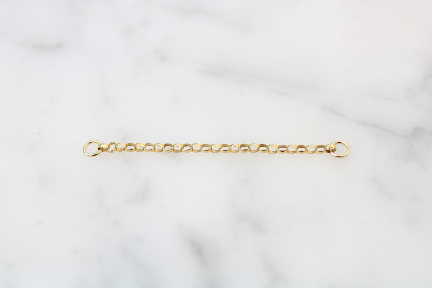 Solid 9ct Gold Belcher Nose Chain – Precision Fit for Double Piercings