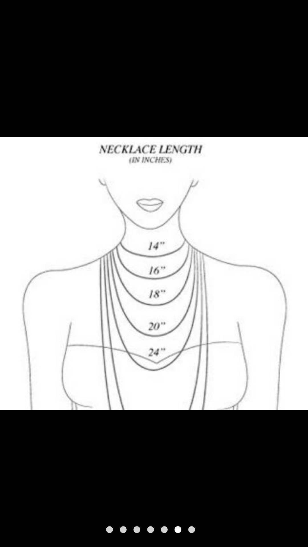 Personalised initial necklace.