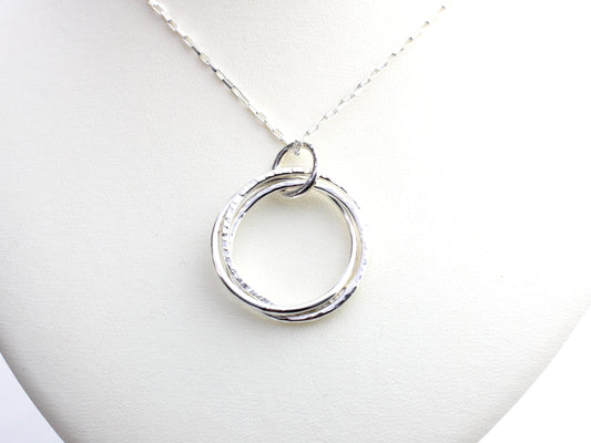 30th birthday necklace with a white background