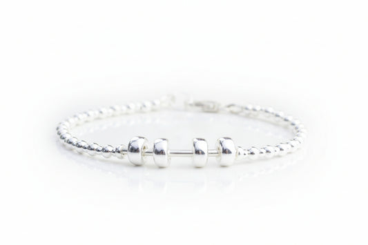 40th birthday moving bead bracelet