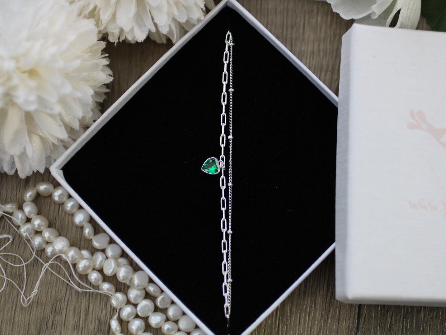 May crystal layered bracelet.