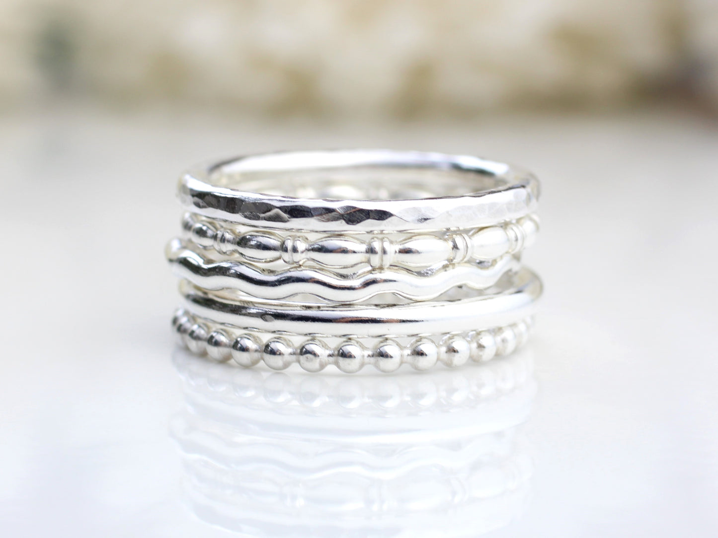 Stacking ring set.