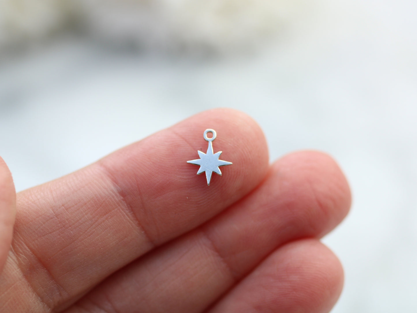 Personalised star charm.