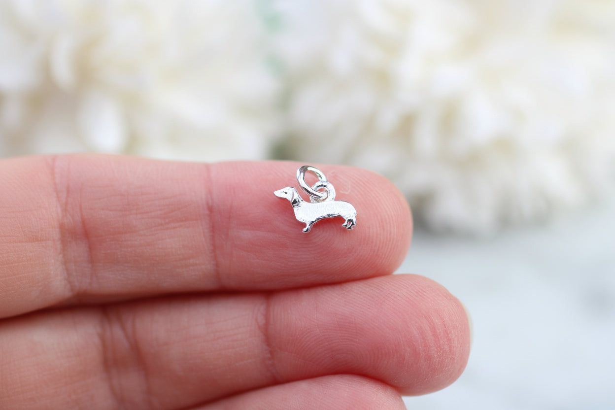 Dachshund charm.
