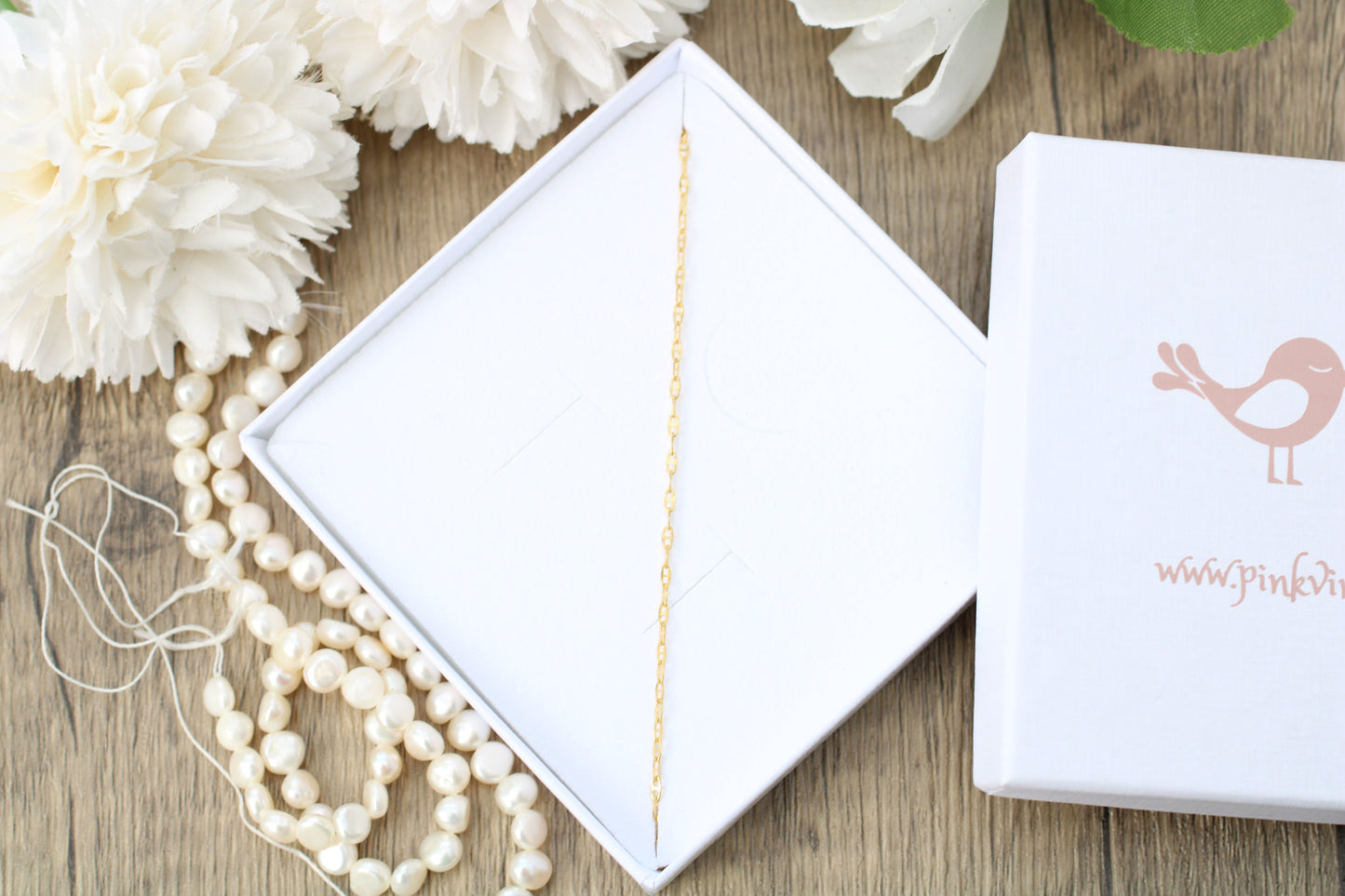 9ct Gold Mariner Chain Bracelet