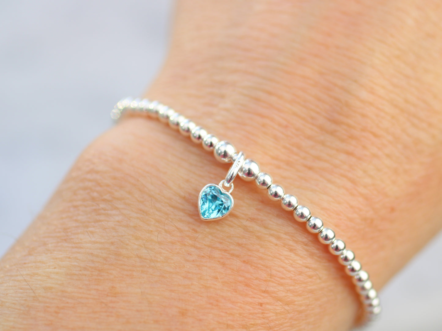 Happy December birthday bracelet.