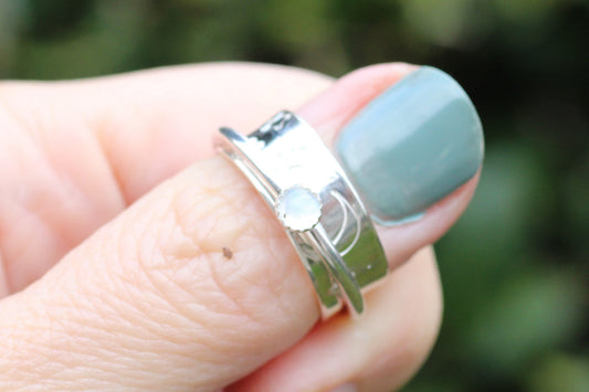 celestial spinner ring