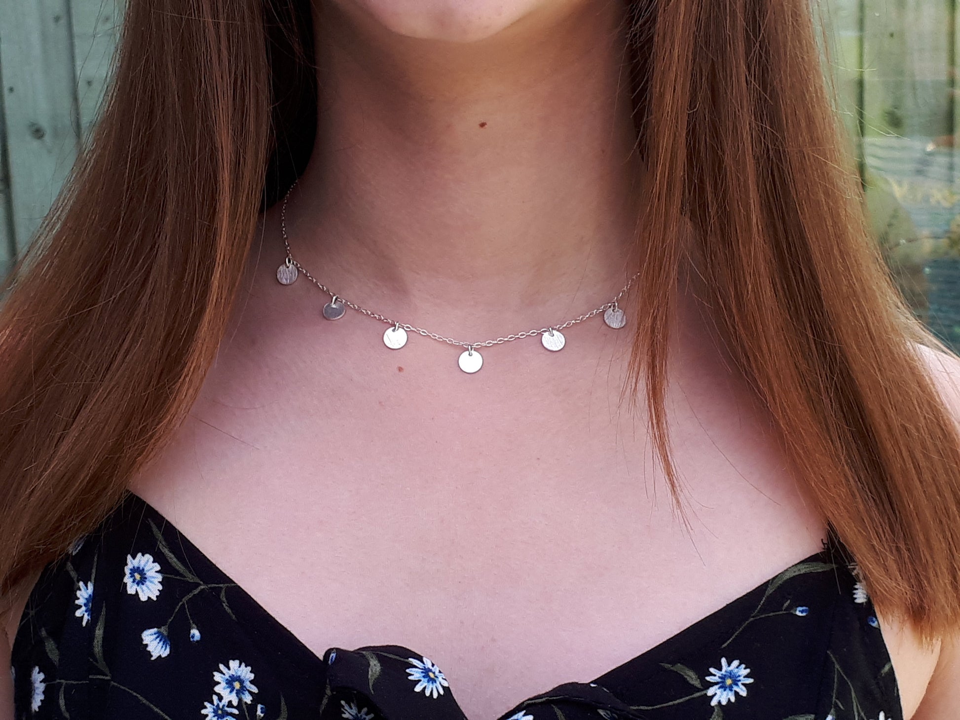 disc necklace