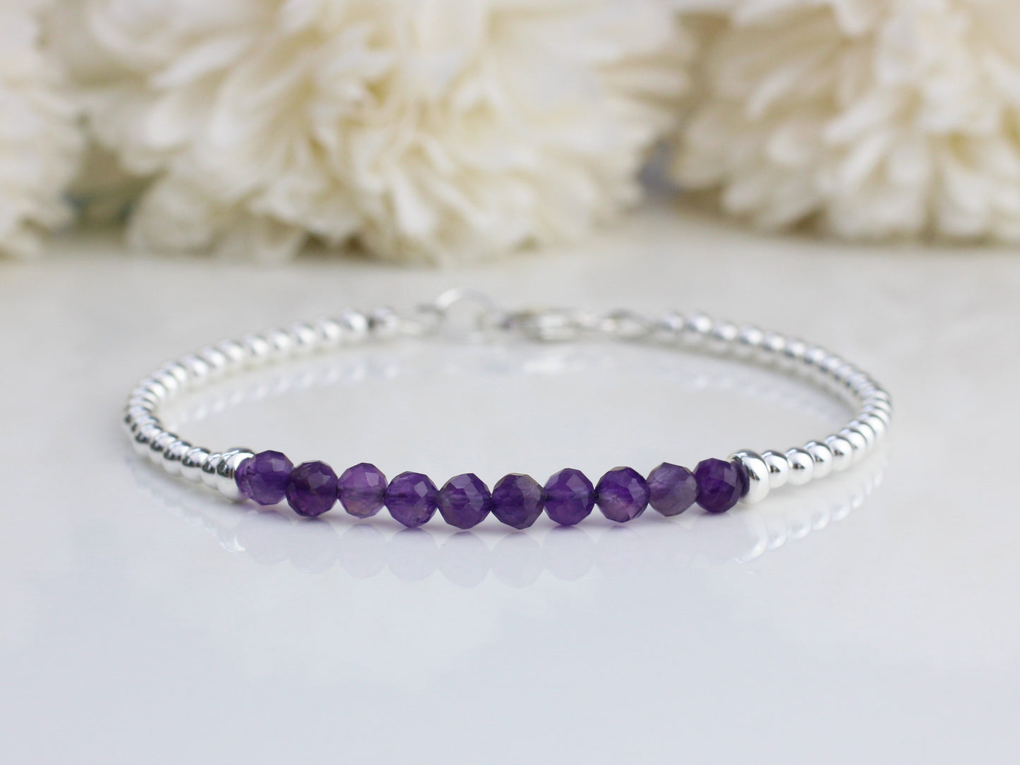 Amethyst bracelet. Ready to ship