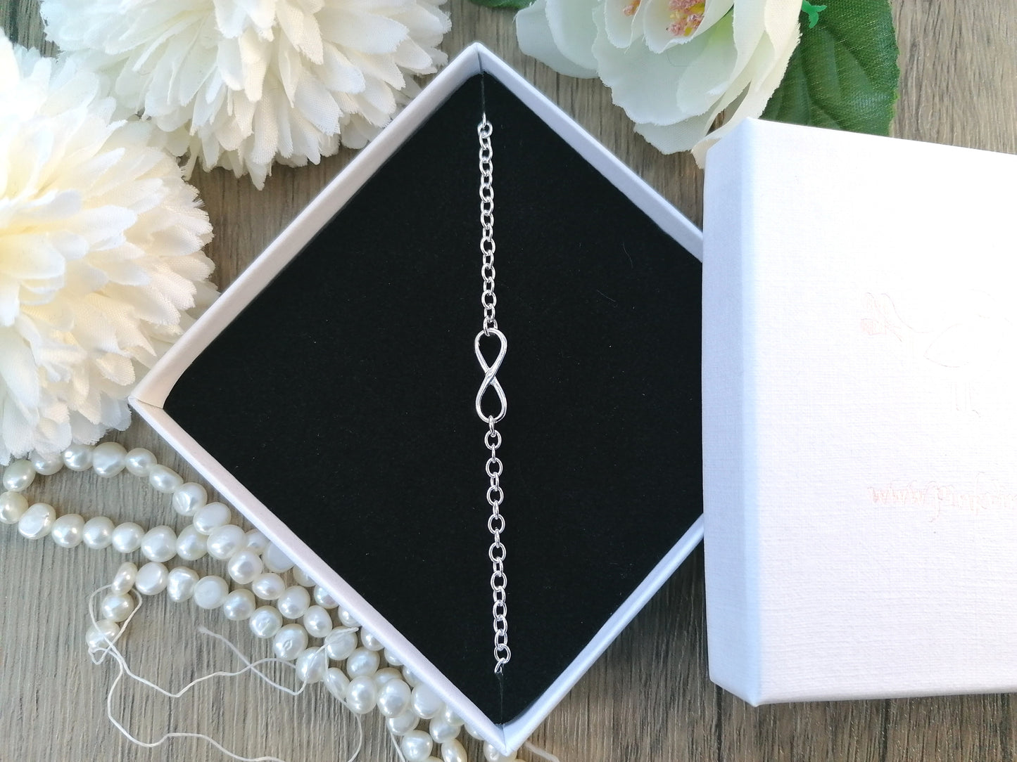 Infinity friendship bracelet.
