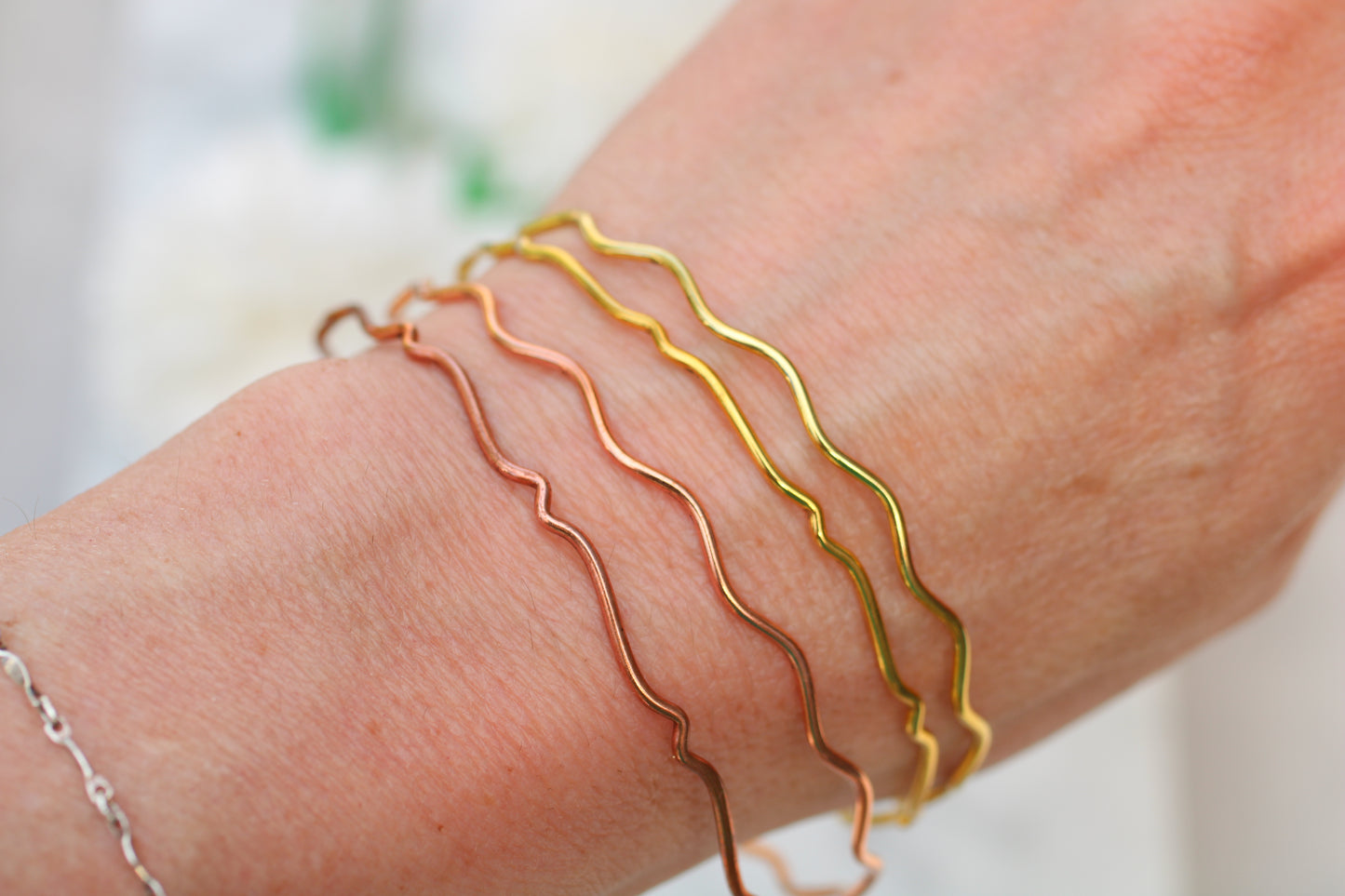 Make your own Bangle Workshop in Silver, Copper or Brass. Sunday 5th July 10am - 1pm