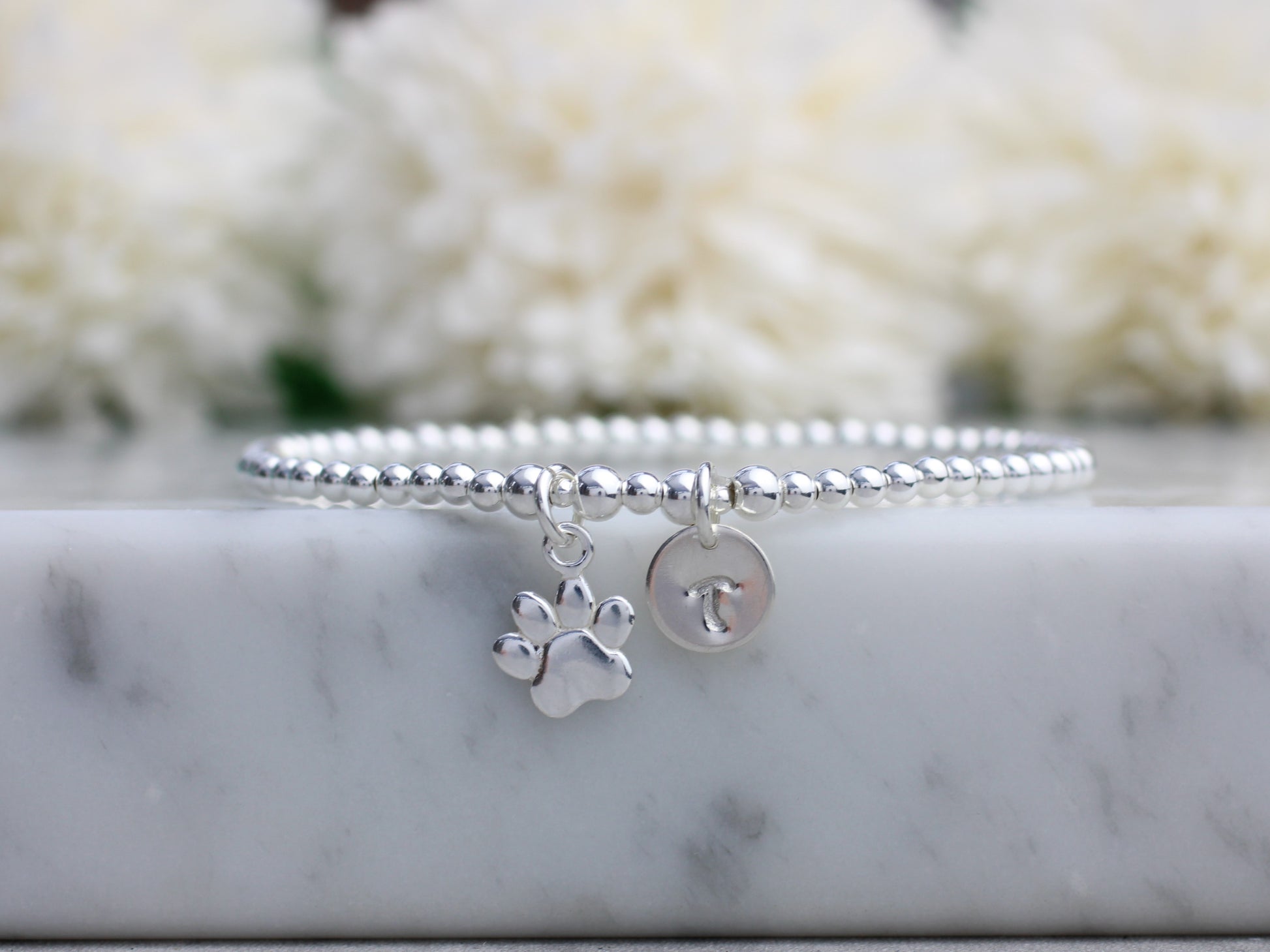 paw print bracelet