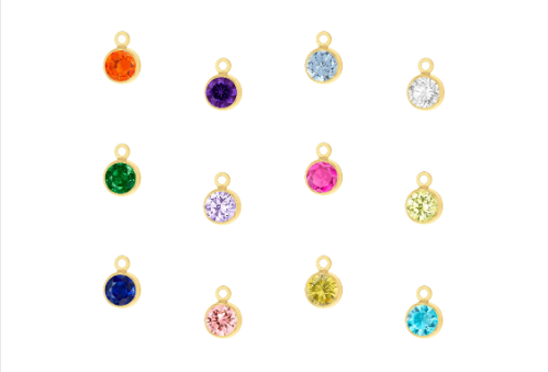 9ct Gold Birthstone Bracelet