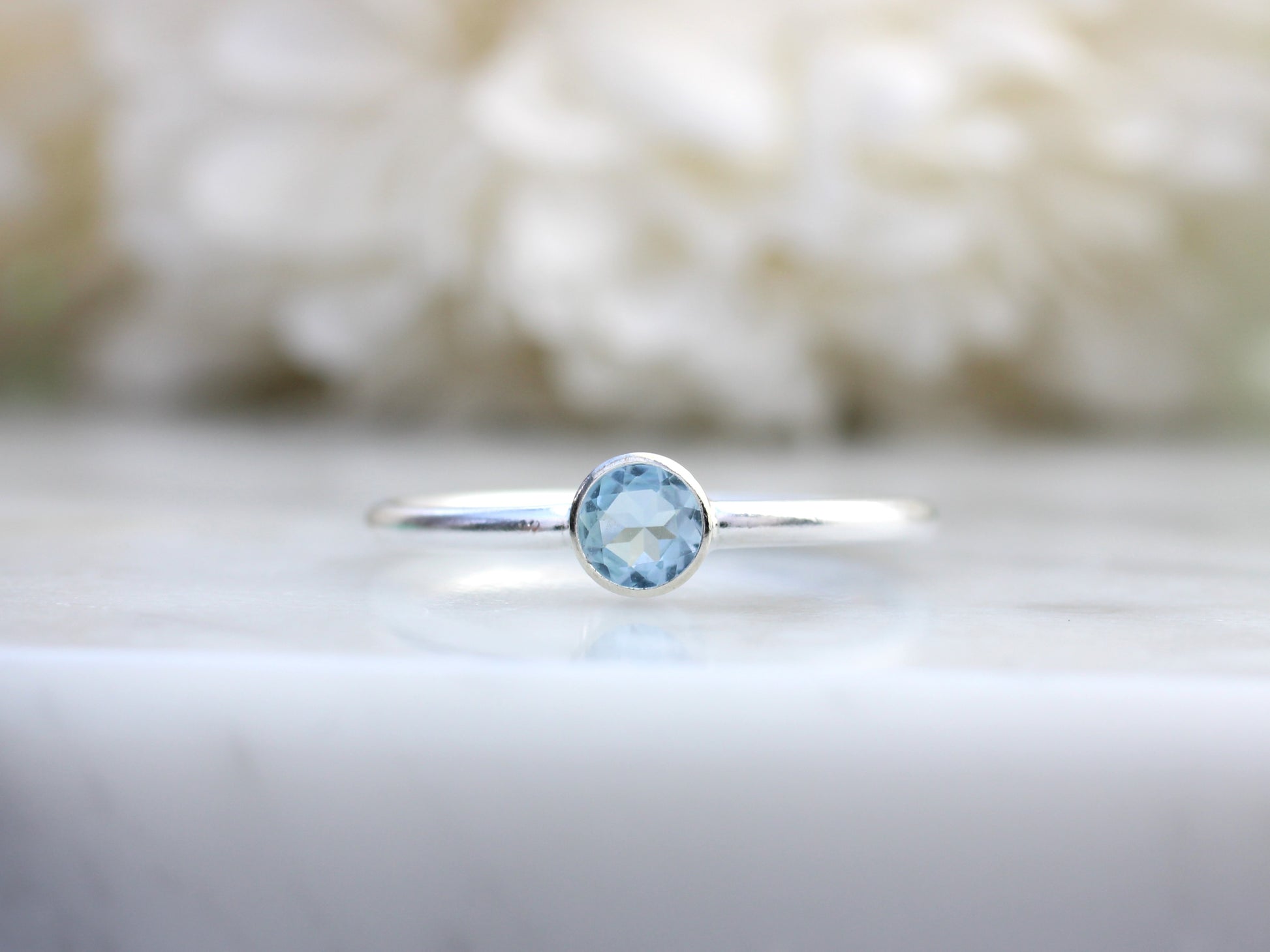 blue topaz ring