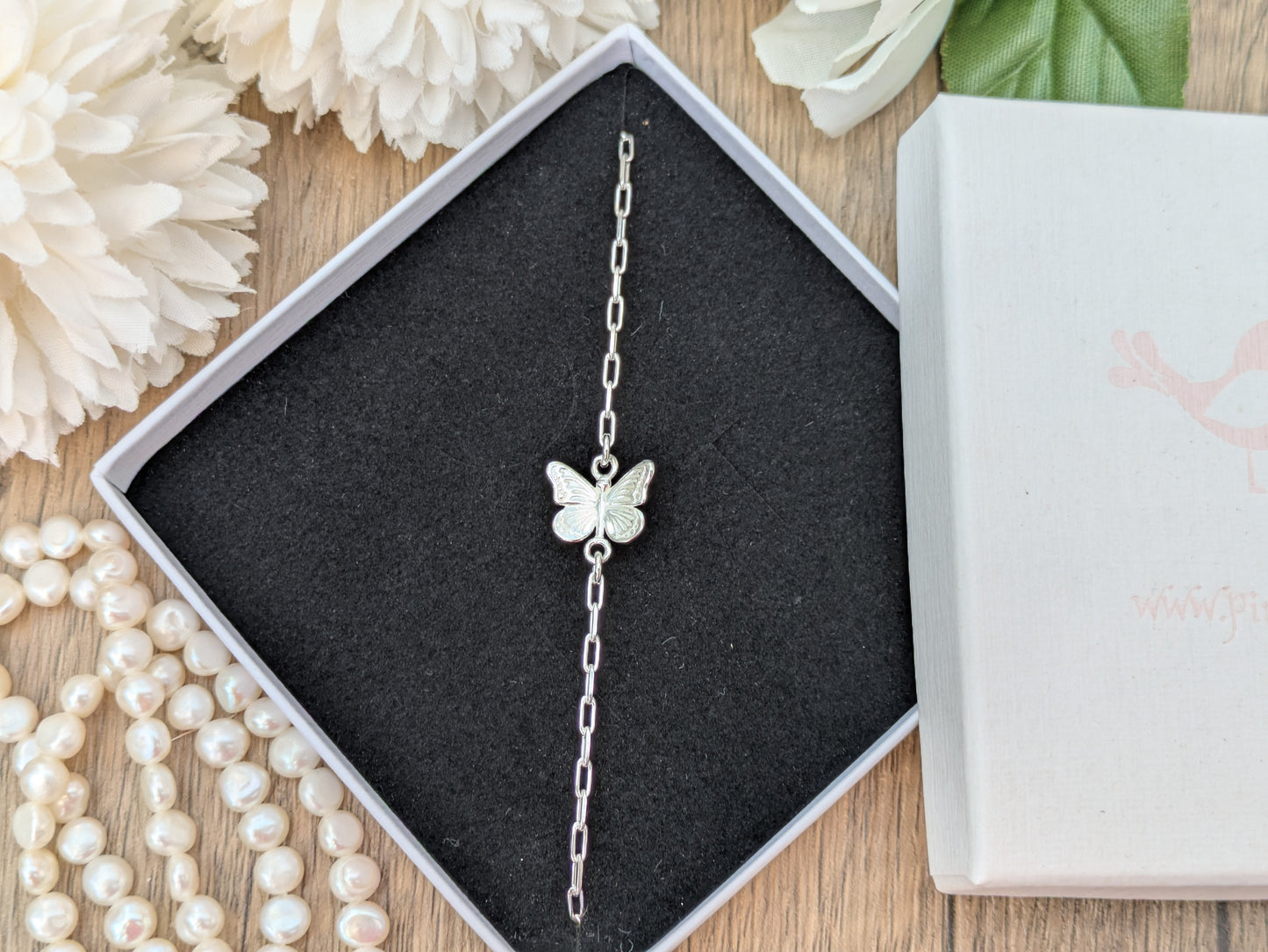 butterfly anklet bracelet
