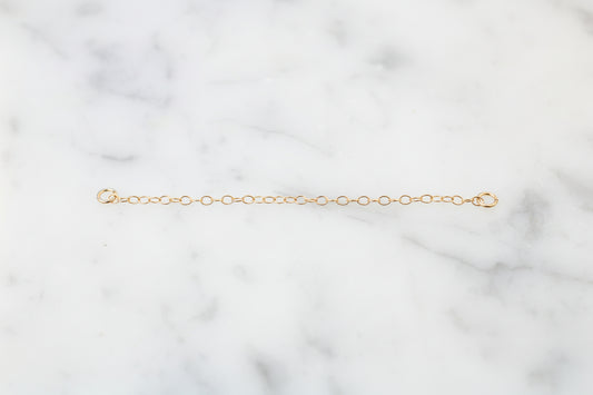 14k Gold Filled Dainty Cable Nose Chain – Double Piercing Chain