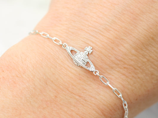 crystal orb bracelet