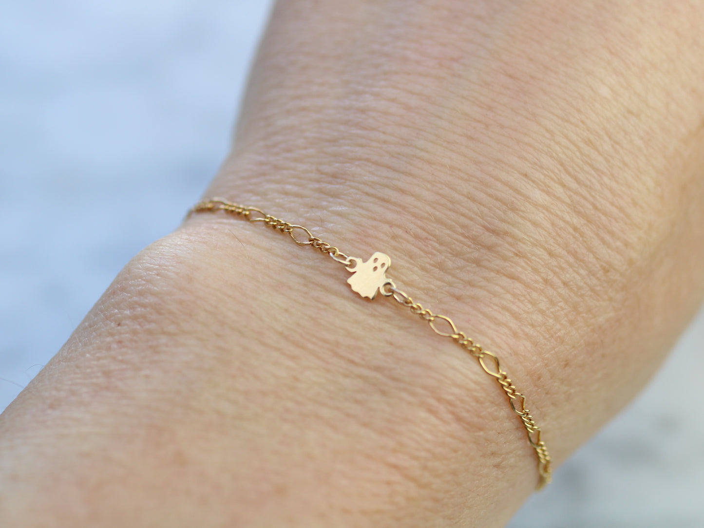 dainty ghost bracelet