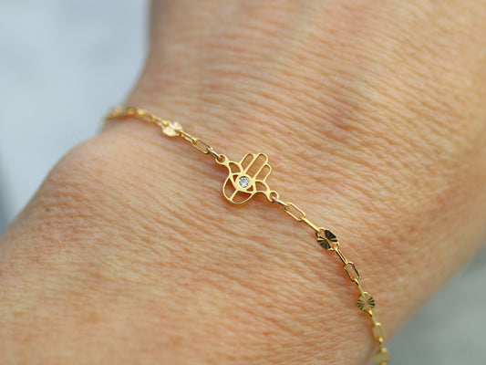 hamsa hand bracelet