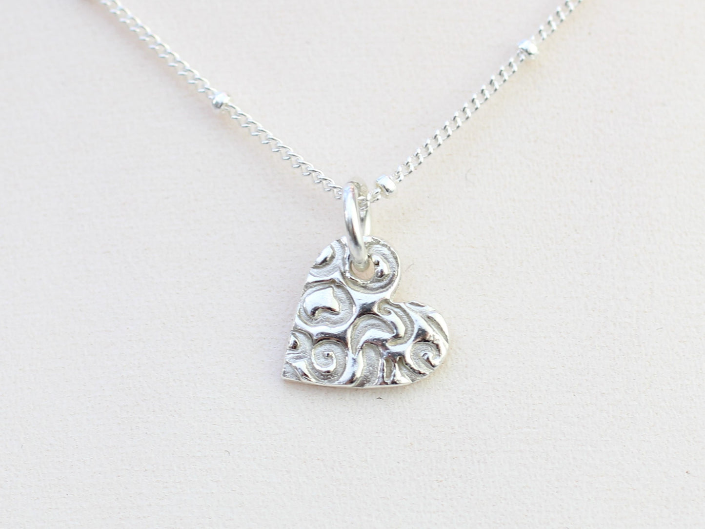 heart pendant necklace