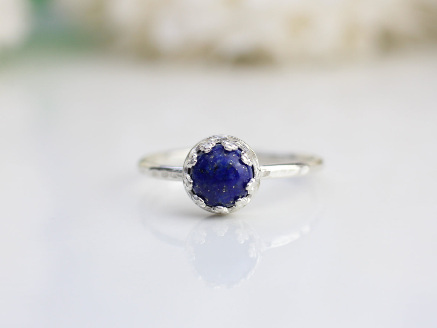 Lapis lazuli ring. September birthstone.