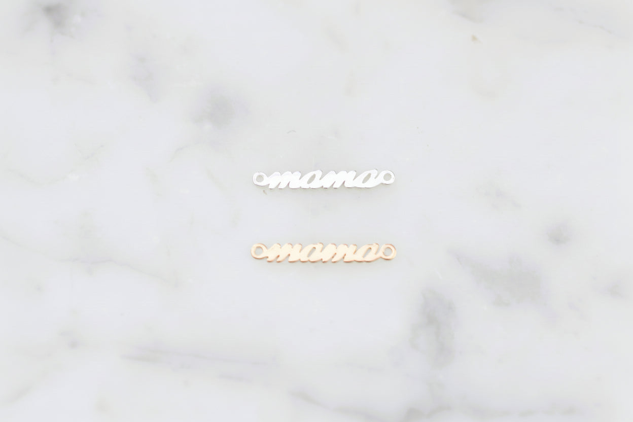 silver and gold mama connector